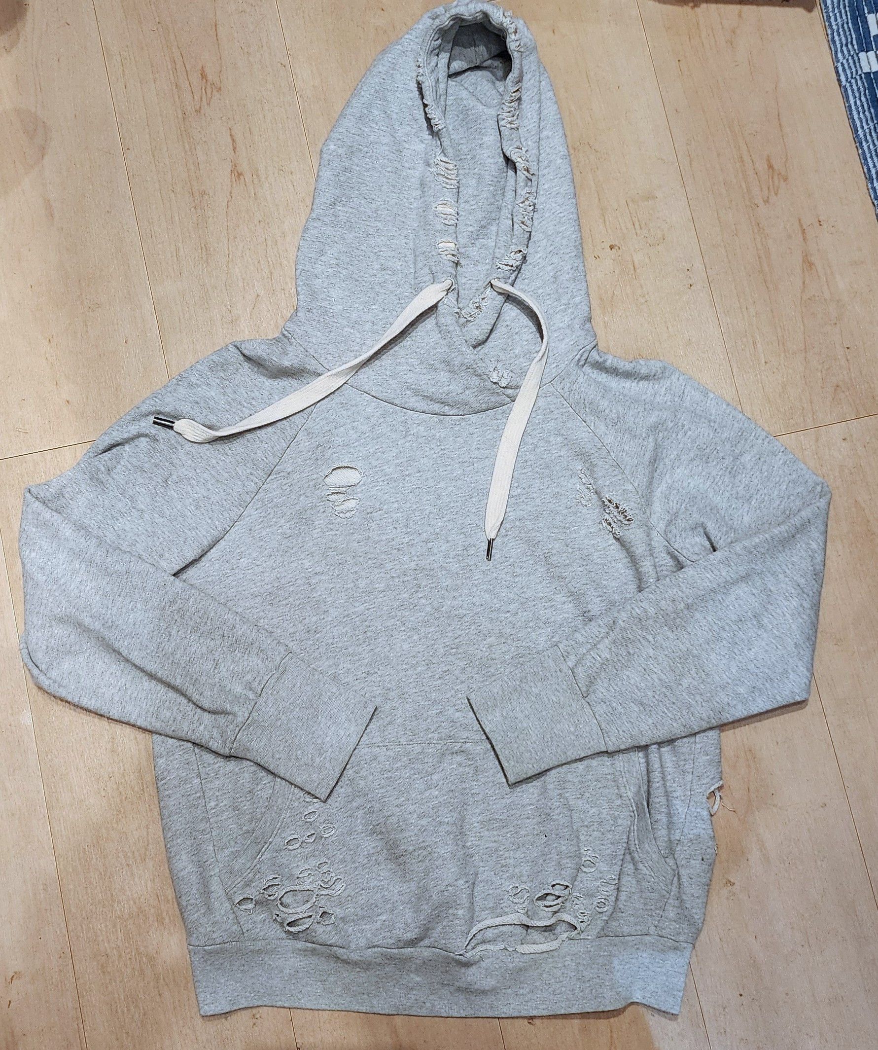 Nsf NSF Distressed thrashed destroyed hoodie M Grailed