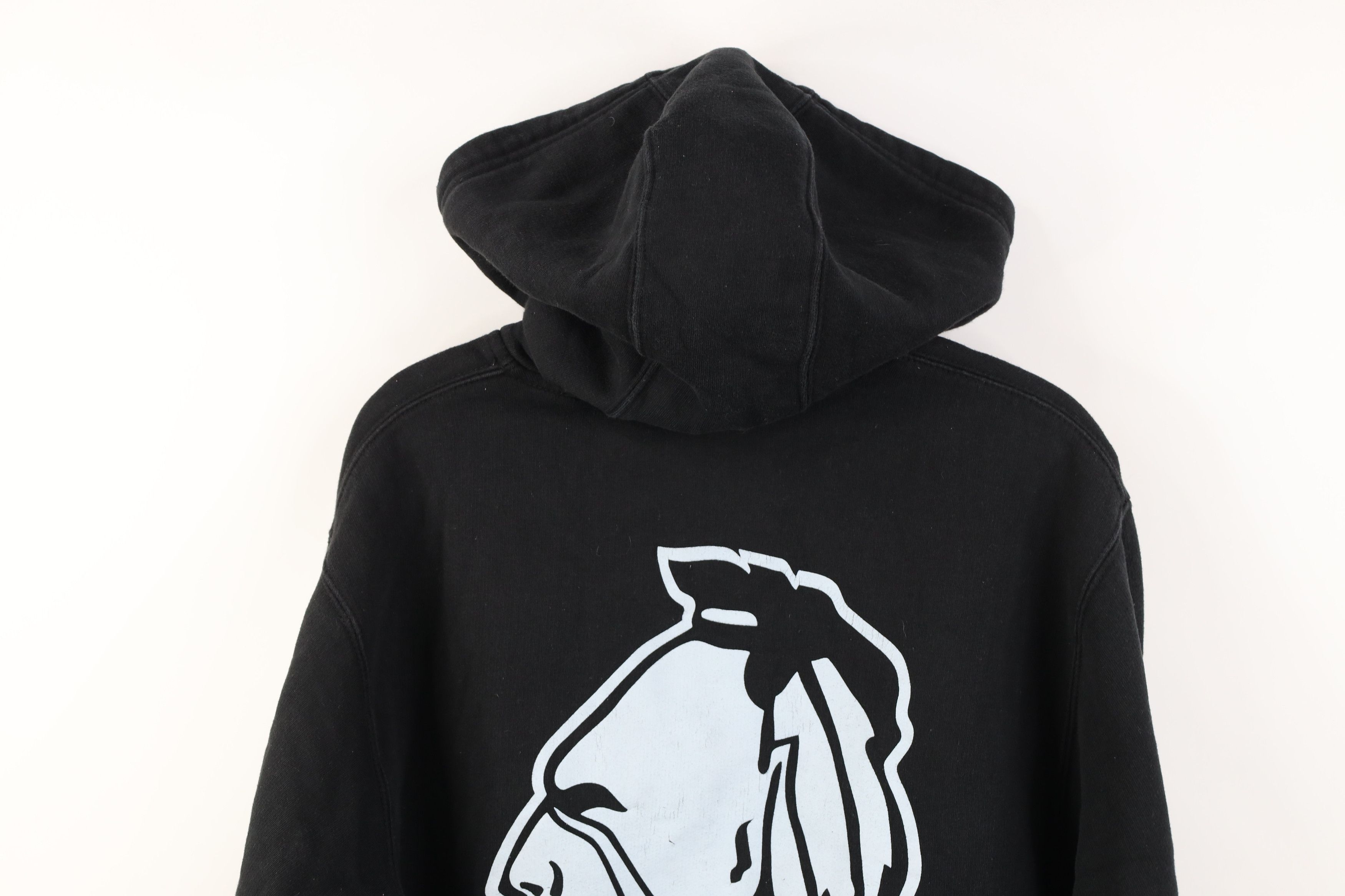 Vintage Vintage 90s Dartmouth Indians Hoodie Sweatshirt Black Size US XS / EU 42 / 0 - 13 Thumbnail