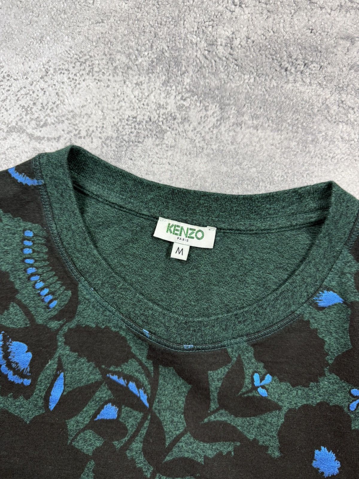 Kenzo Vintage Kenzo All Over Print Flowers T-Shirt Luxury Y2K Tee Size M / US 6-8 / IT 42-44 - 10 Thumbnail