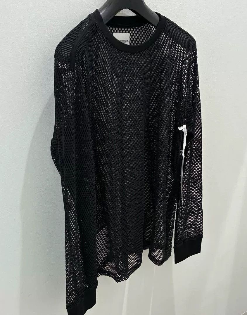 Takahiromiyashita The Soloist. Soloist Black Long Sleeve Layering Shirt Size US M / EU 48-50 / 2 - 1 Thumbnail