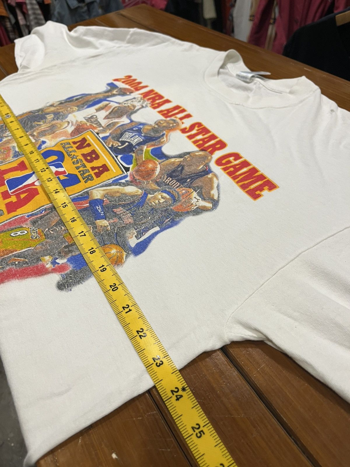 NBA Vintage 2004 NBA All-Star Long Sleeve T-Shirt Size US XL / EU 56 / 4 - 10 Thumbnail