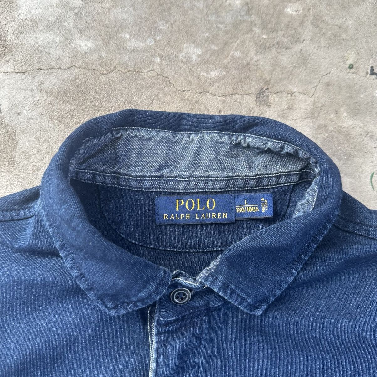 Polo Ralph Lauren Polo Ralph Lauren Style Navy Surplus denim long sleeve Size US L / EU 52-54 / 3 - 4 Thumbnail