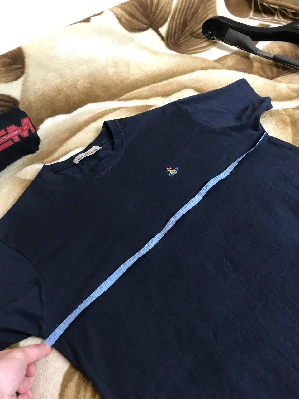 Vintage × Vivienne Westwood 🔥 Vintage Vivienne Westwood Orb Logo T shirt Navy Classic Size US M / EU 48-50 / 2 - 11 Thumbnail