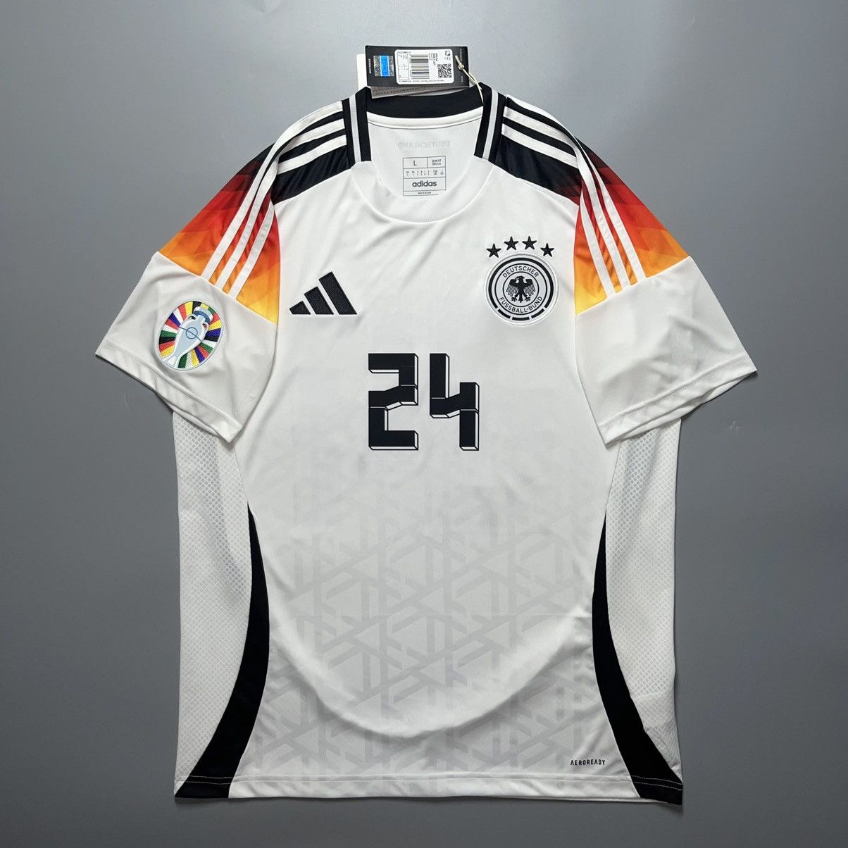 NWT GERMANY ADIDAS 2024 EURO SOCCER HOME JERSEY #24 ANDRICH