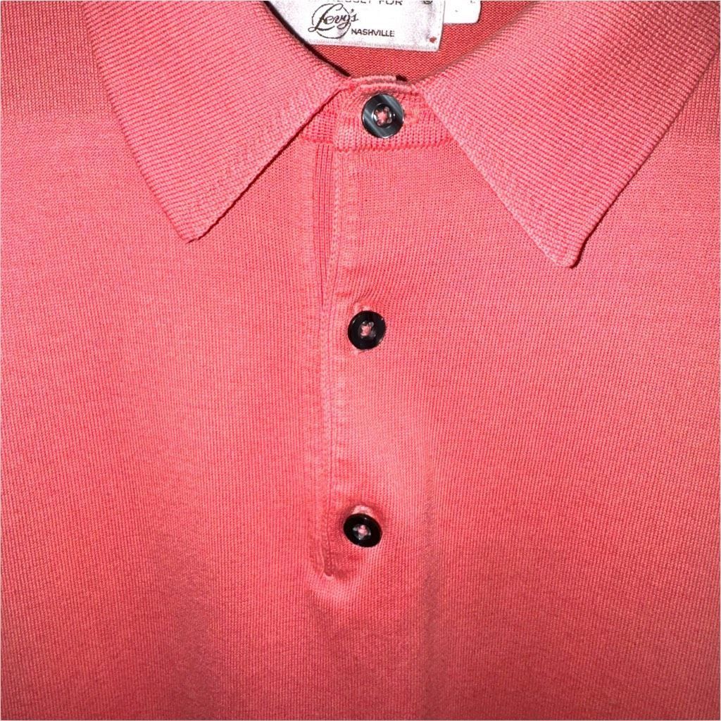 St. Croix Pink St. Croix Luxury Knits Knit Polo Collar Sweater L Size US L / EU 52-54 / 3 - 3 Thumbnail