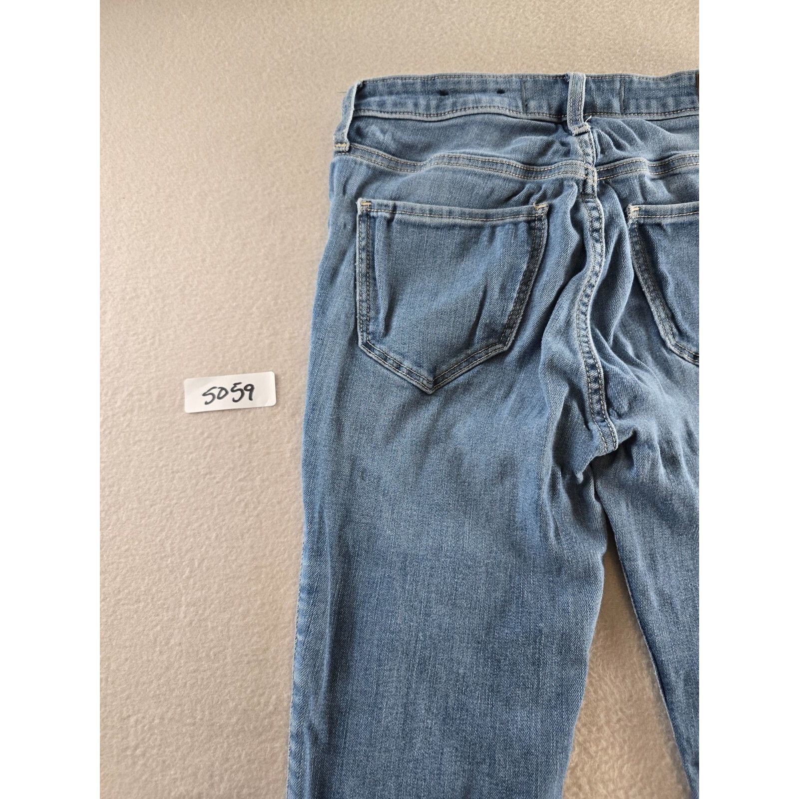Hollister Hollister Jeans Womens Sz 27 Stretch High Rise Super Skinny Size 27" / US 4 / IT 40 - 12 Thumbnail