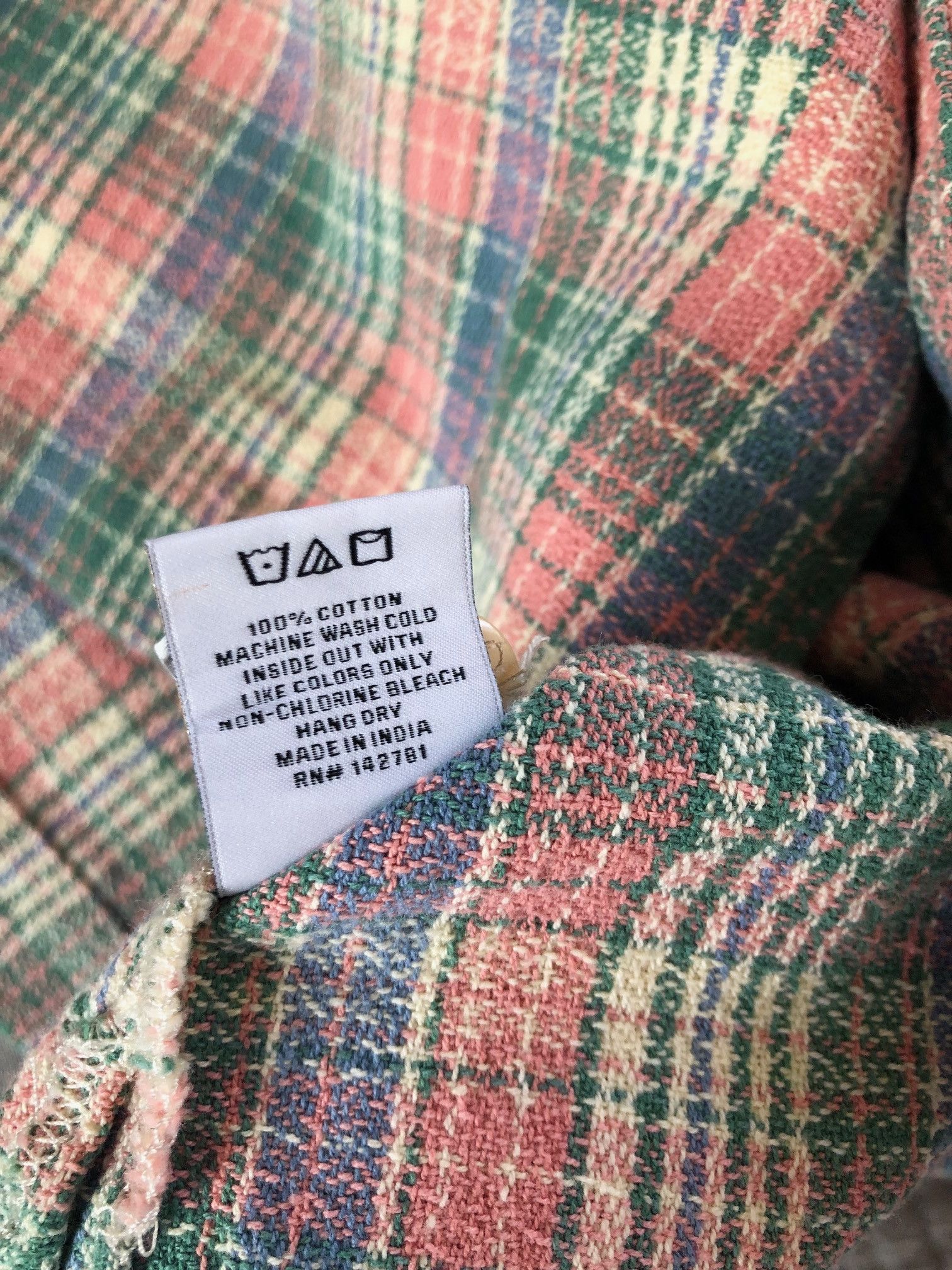 Aime Leon Dore Aime Leon Dore Leisure Shirt Pink Green Plaid XS NWT ALD Size US XS / EU 42 / 0 - 7 Thumbnail