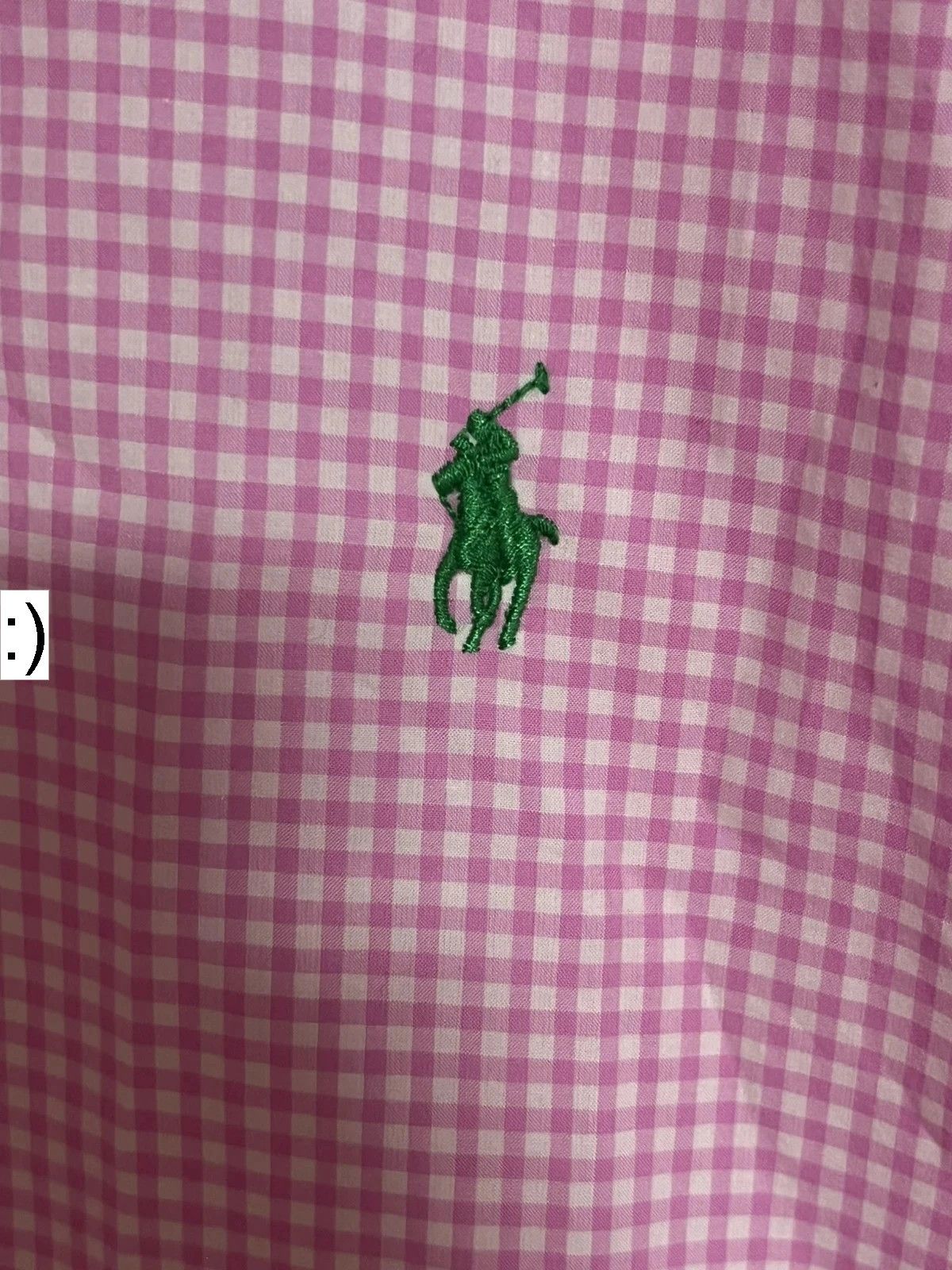 Polo Ralph Lauren Koszula Ralph Polo Lauren Pink&White Classy OldMoney Size US S / EU 44-46 / 1 - 3 Thumbnail