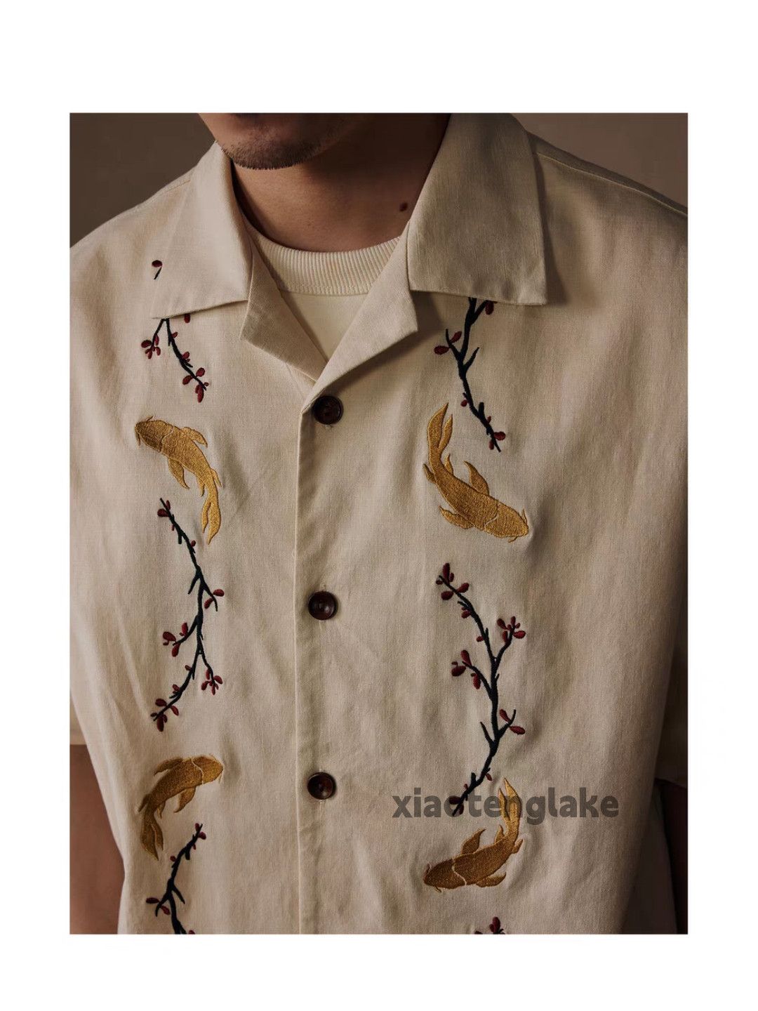 Designer × Japanese Brand × Vintage Unisex outdoor utility loose aloha Hawaiian shirt Size US S / EU 44-46 / 1 - 2 Thumbnail