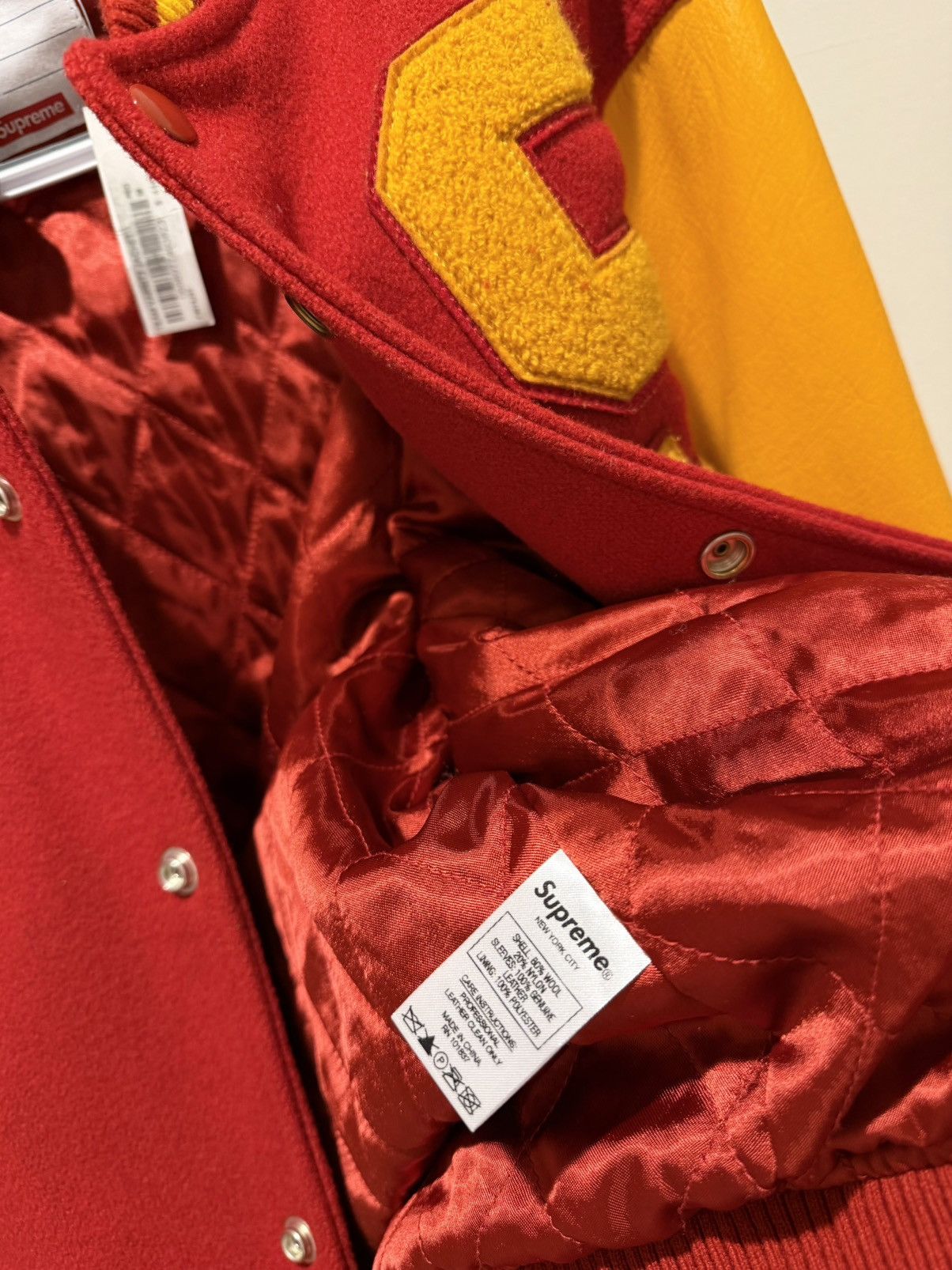 Supreme Supreme Team Varsity Jacket FW19 Size US M / EU 48-50 / 2 - 9 Thumbnail