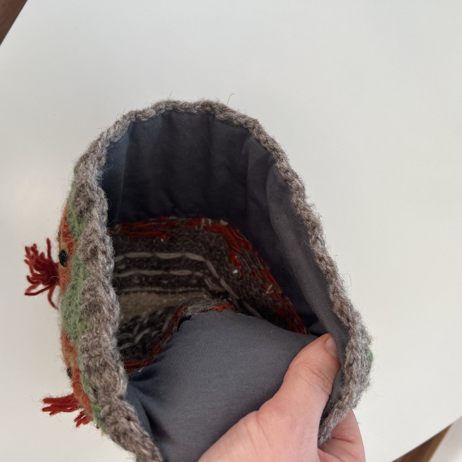 Handmade × Japanese Brand × Vintage Rare Pachamama Handmade Wool Beanie Size ONE SIZE - 4 Thumbnail