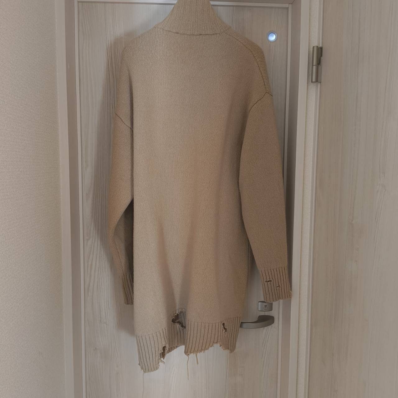 Diesel DIESEL Damage Long Cardigan Worn by Keisuke / From Okinawa Size US L / EU 52-54 / 3 - 2 Thumbnail