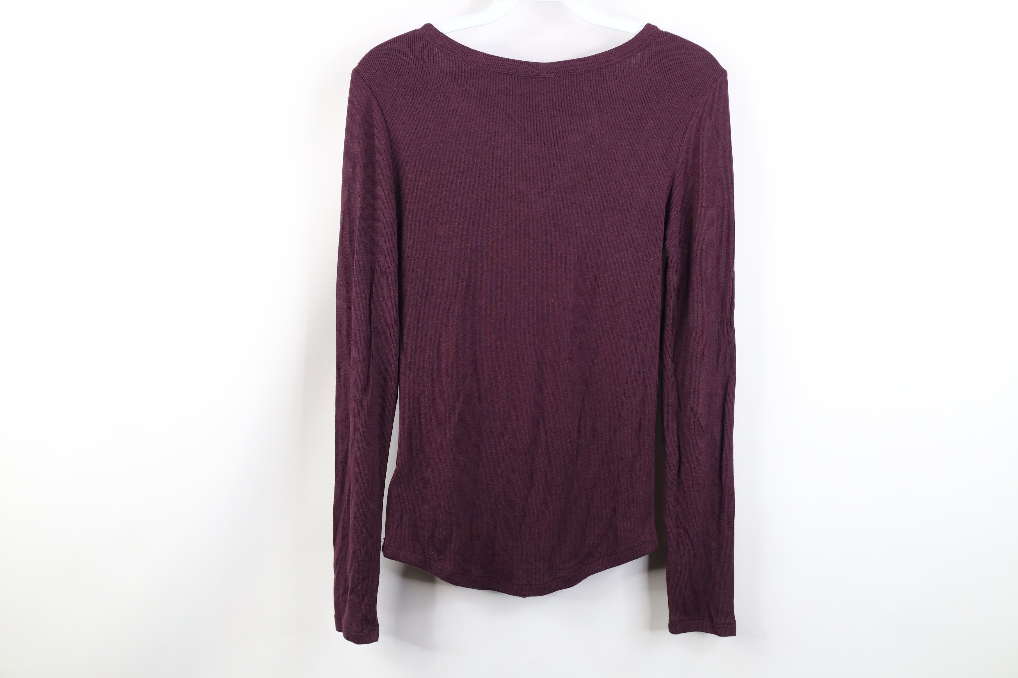 Gap Deadstock Vintage Y2K Gap Thermal Ribbed Knit T-Shirt Size XS / US 0-2 / IT 36-38 - 10 Thumbnail