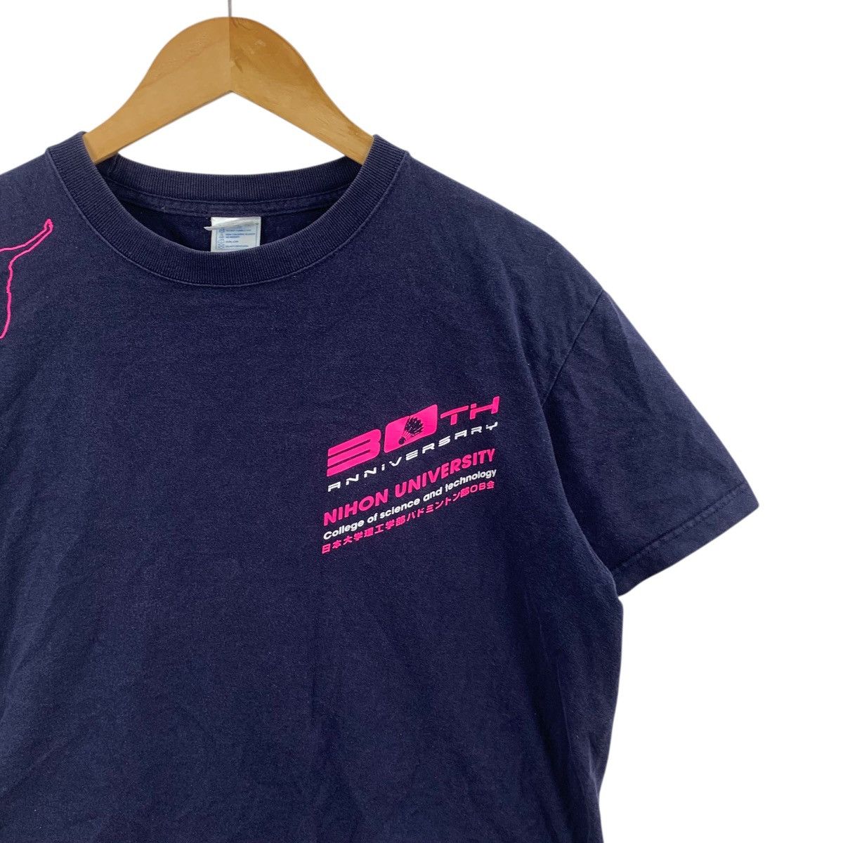 Other NIHON UNIVERSITY BADMINTON 30th Anniversary Tee Shirt Top Size L / US 10 / IT 46 - 4 Thumbnail