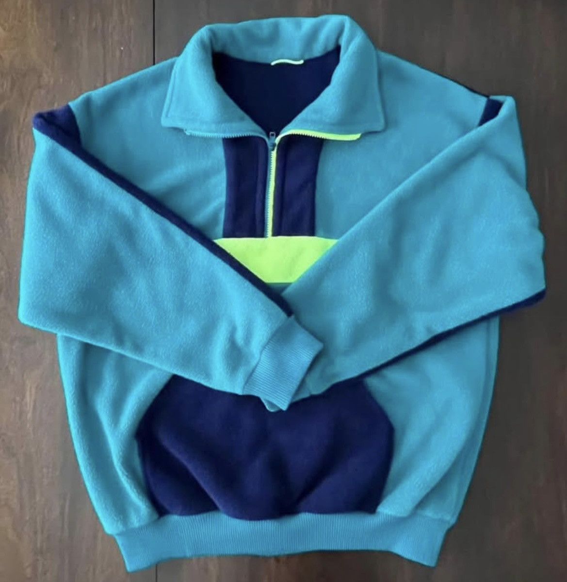 Other Vintage Fleece Sweater Size US L / EU 52-54 / 3 - 1 Preview