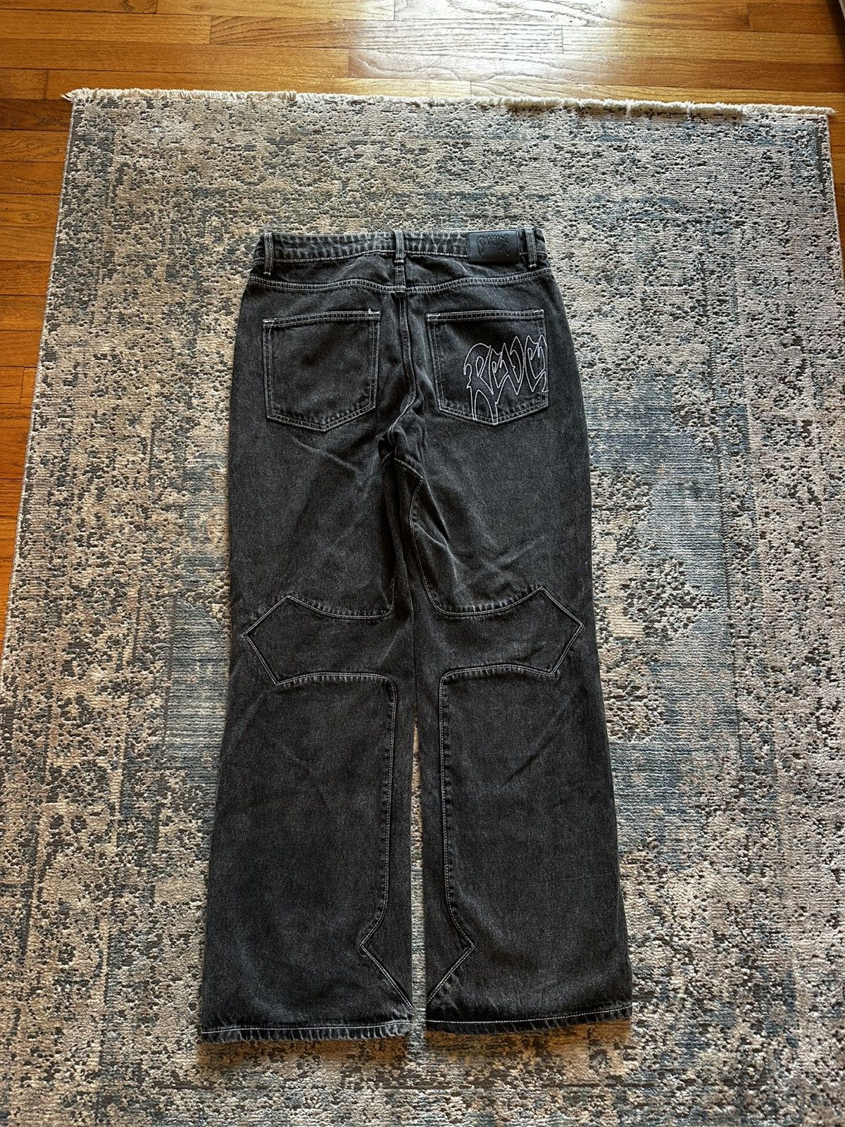 Revenge Revenge Cross Denim Black - 32 Size US 32 / EU 48 - 8 Thumbnail