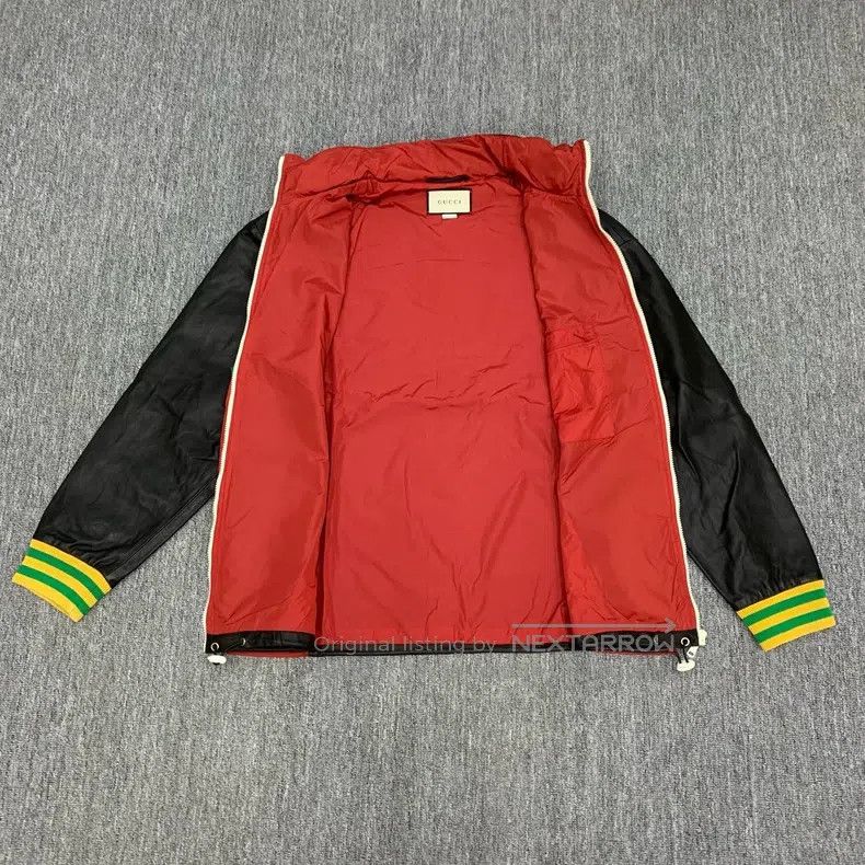 Gucci Gucci Double G stitched leather jacket Size US S / EU 44-46 / 1 - 2 Thumbnail