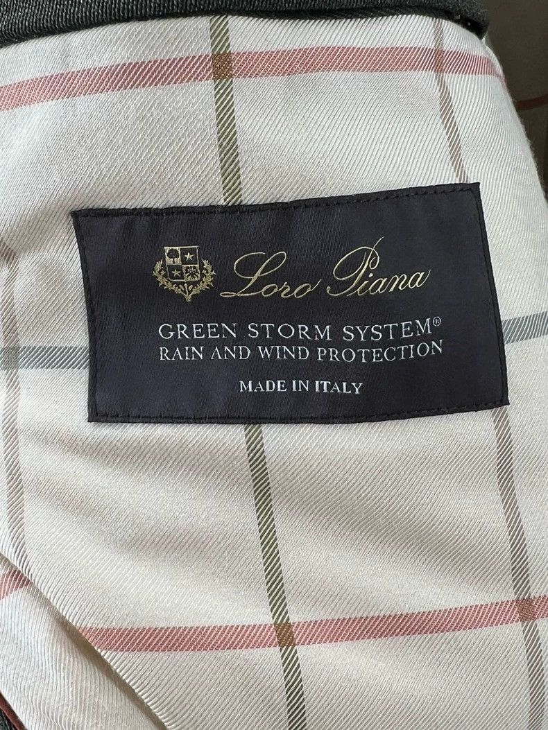 Loro Piana Loro Piana Green wool windproof and waterproof jacket for Size US L / EU 52-54 / 3 - 5 Thumbnail