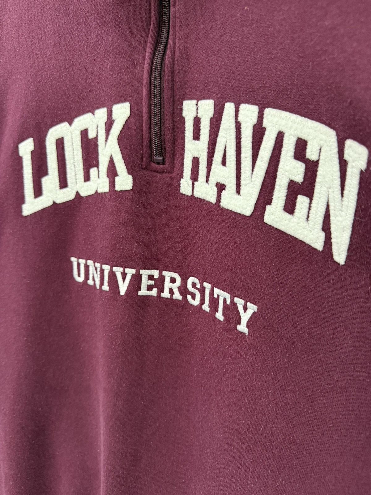Collegium 🔥 JanSport Lock Haven University Outdoor Half Zipper Sweat Size US M / EU 48-50 / 2 - 4 Thumbnail