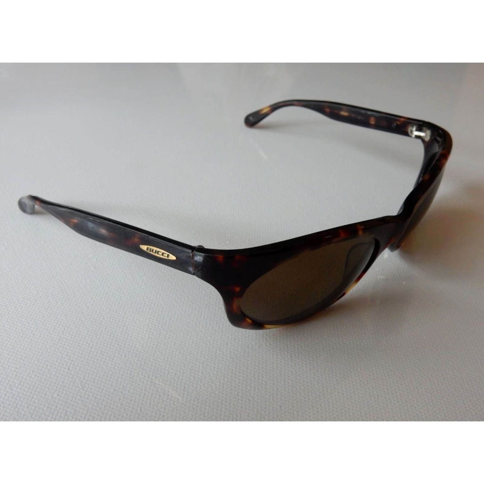Vintage Bucci Sunglasses Men Brown Sunglasses Size ONE SIZE - 2 Thumbnail