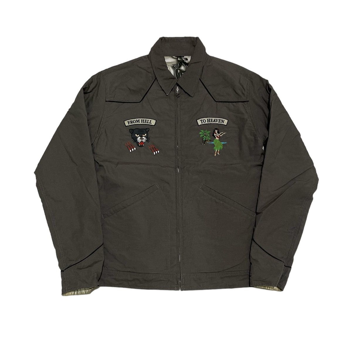 Sasquatchfabrix Reversible Sasquatchfabrix Embroidered Work Jacket Size US M / EU 48-50 / 2 - 2 Thumbnail