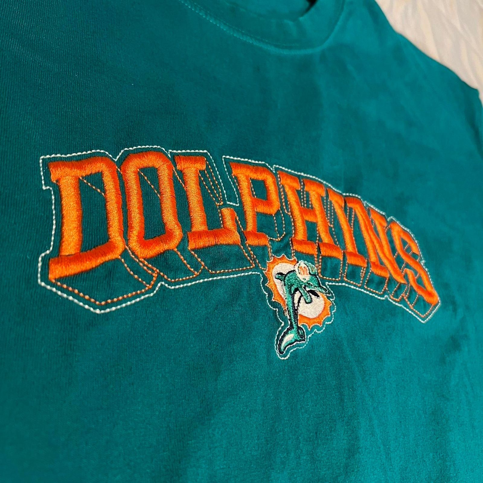 NFL Vintage miami dolphins stitched tee Size US XXL / EU 58 / 5 - 4 Thumbnail