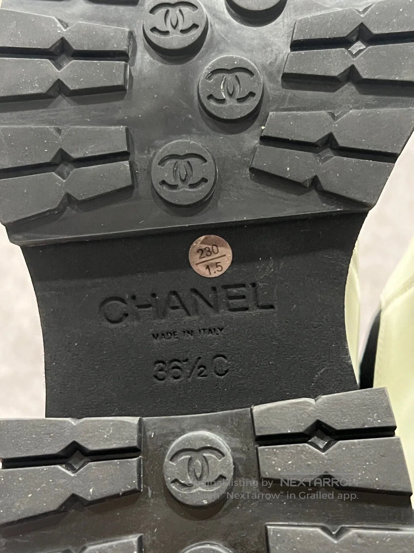 Chanel Chanel Black and White Ankle Boots| Size US 6 / IT 36 - 8 Thumbnail