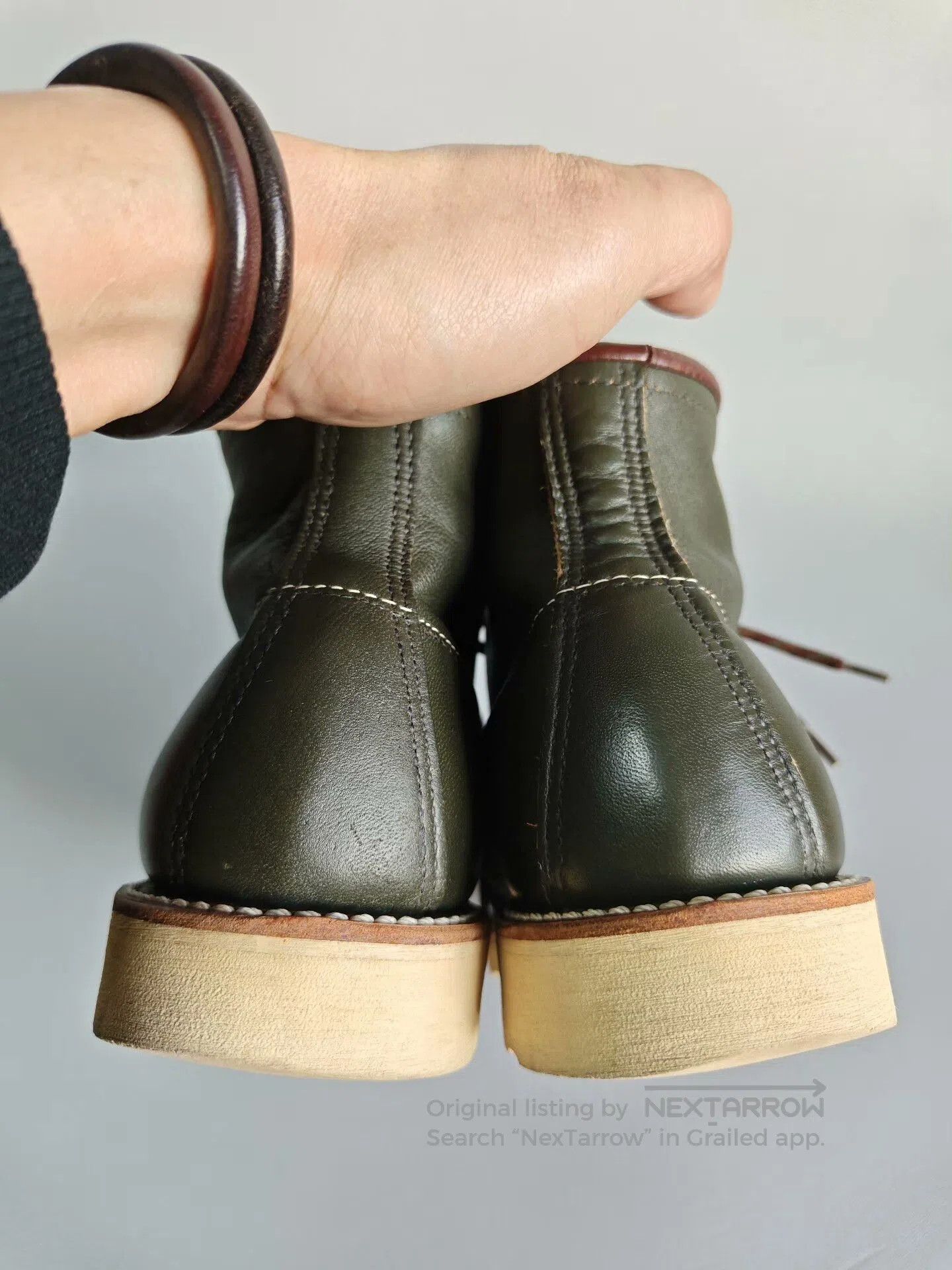 Red Wing Red Wing 8180 Green Work Boot. Size US 5 / EU 37 - 6 Thumbnail
