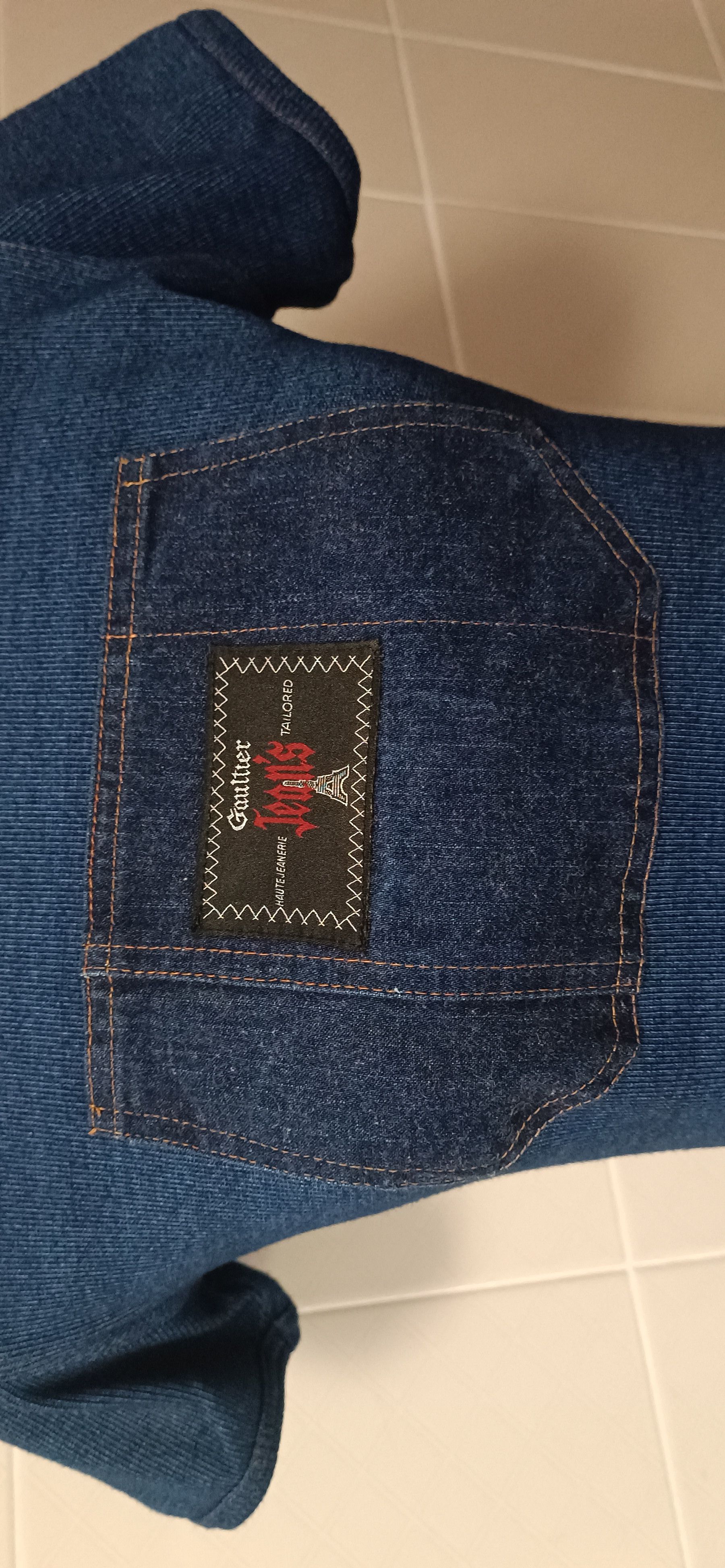 Jean Paul Gaultier 90's - Gaultier Jeans Denim pockets - maxi dress Size M / US 6-8 / IT 42-44 - 3 Thumbnail