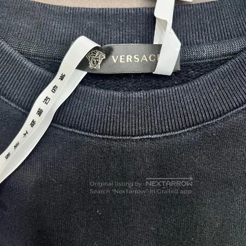 Versace Versace Women's Black Cotton Sweatshirt Size S . Size S / US 4 / IT 40 - 3 Thumbnail