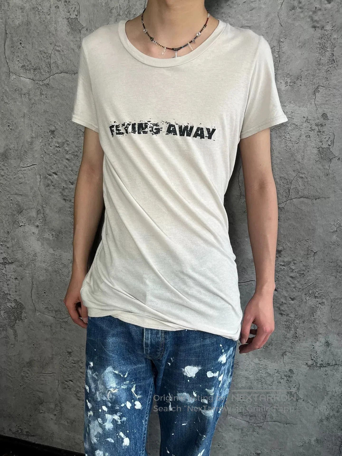 Japanese Brand l.g.b flying away graphic tee shirt. Size US L / EU 52-54 / 3 - 4 Thumbnail