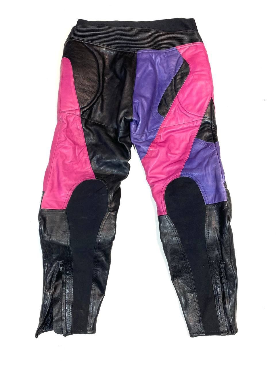 Vintage Frank Thomas Avangarde Racing Moto Leather Pants Vintage Size US 32 / EU 48 - 5 Thumbnail
