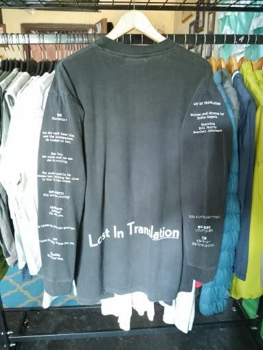American Edition × Japanese Brand Lost in translation movie tee L