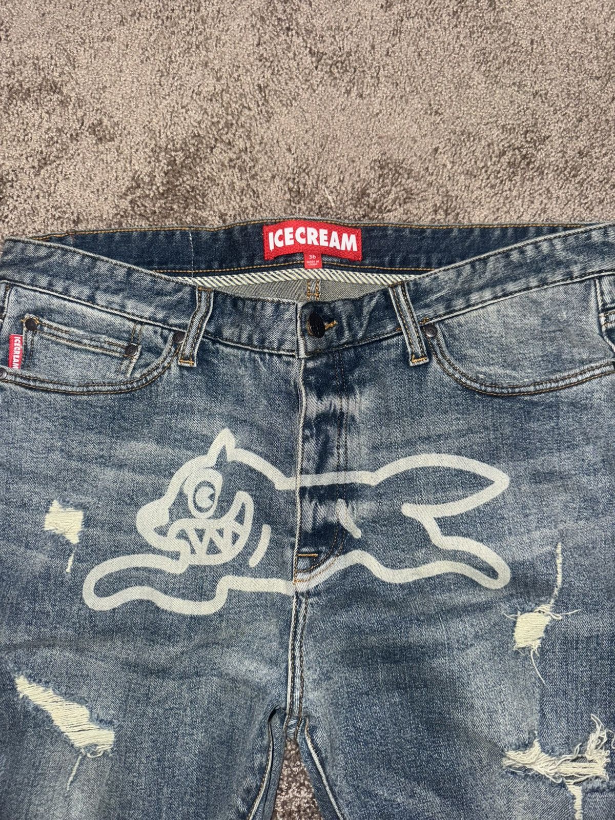 Icecream ICECREAM running dog jeans Size US 36 / EU 52 - 2 Thumbnail