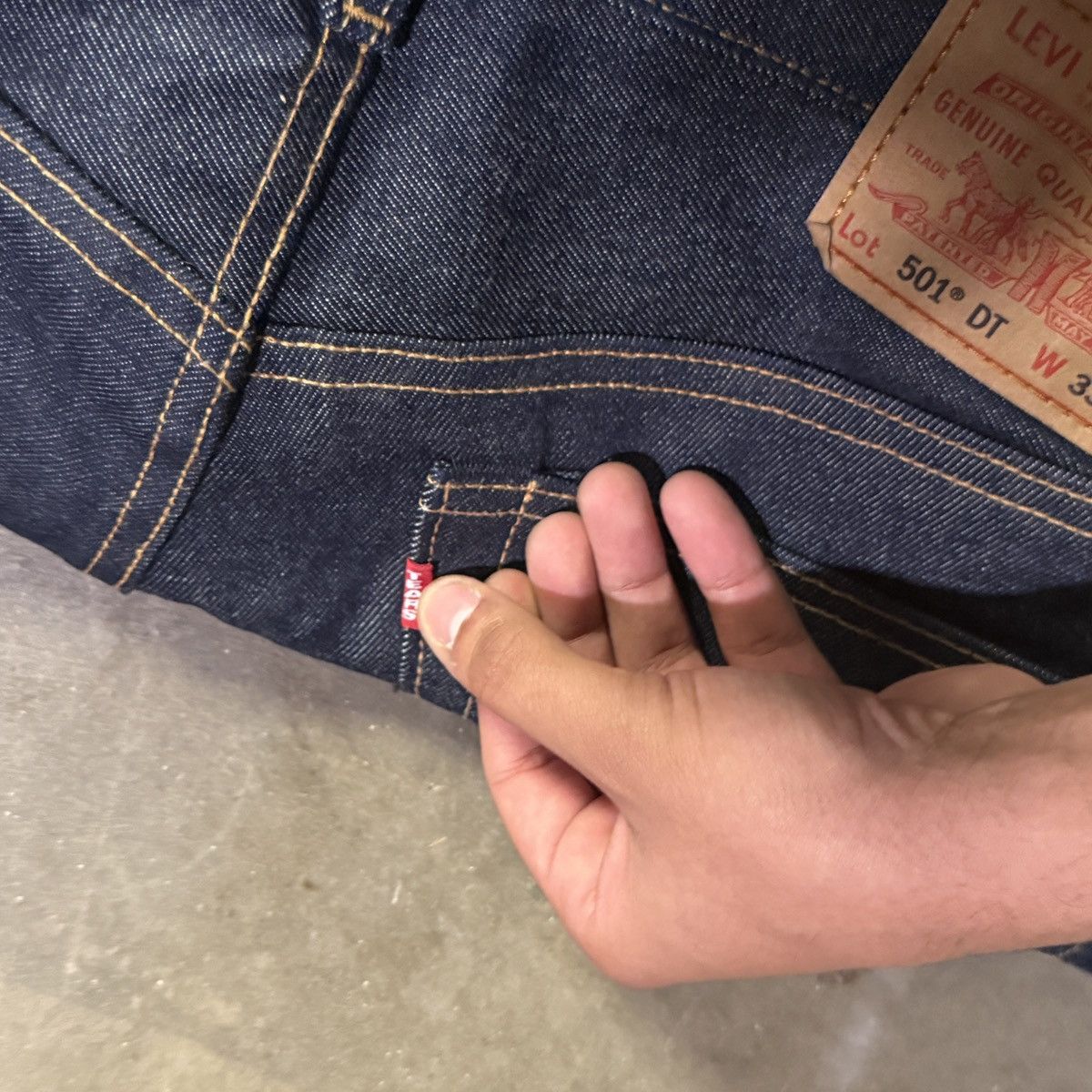 DENIM TEARS Denim Tears Selvedge Size US 33 - 6 Thumbnail