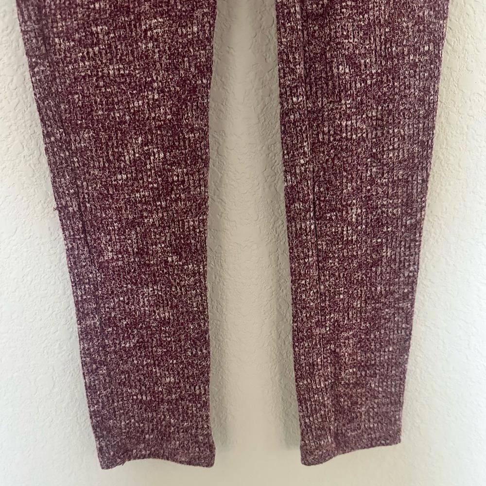 Gymshark GYMSHARK Slounge Jogger Lounge Pants Deep Plum Marl Size XS Size 26" / US 2 / IT 38 - 9 Thumbnail