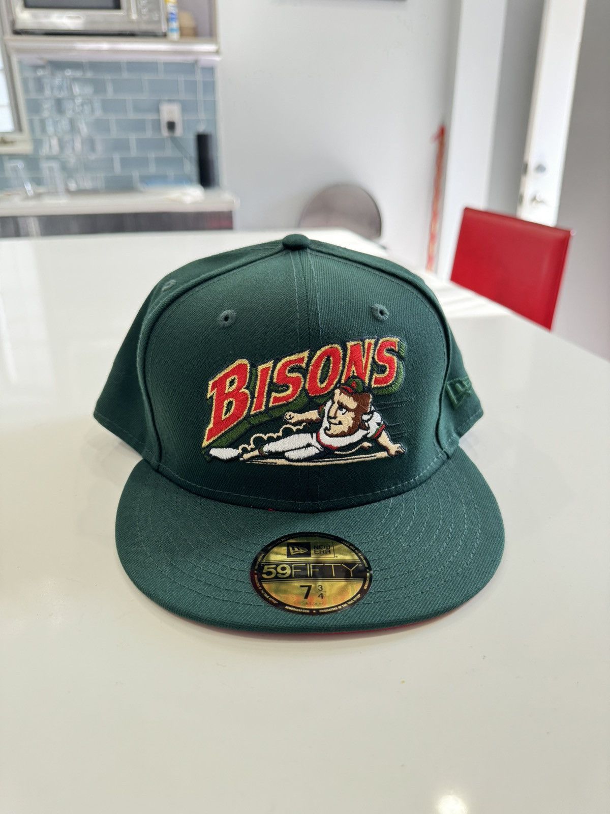 New Era Buffalo bisons fitted size 7 3/4 Size ONE SIZE - 1 Thumbnail