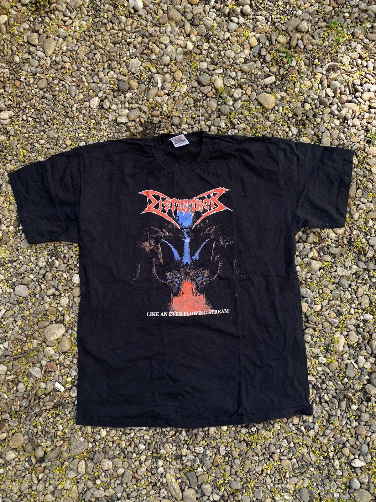 Band Tees × Vintage Vintage Dismember Dark Metal Stockholm Death Tee Size US XL / EU 56 / 4 - 1 Thumbnail