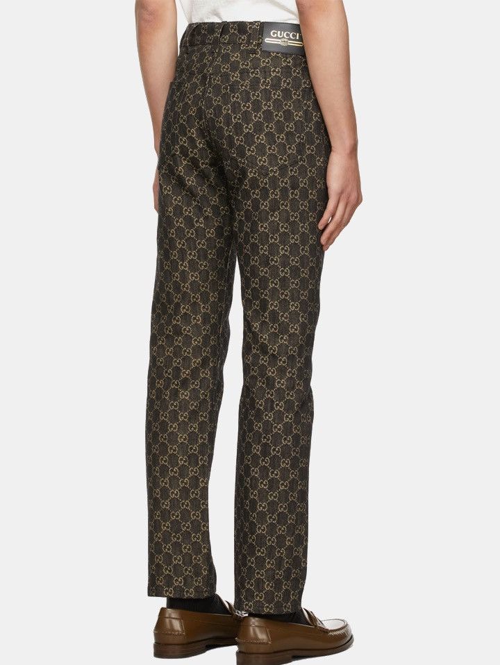 Gucci Gucci GG Supreme Monogrammed Slim-Leg Size US 32 / EU 48 - 3 Thumbnail