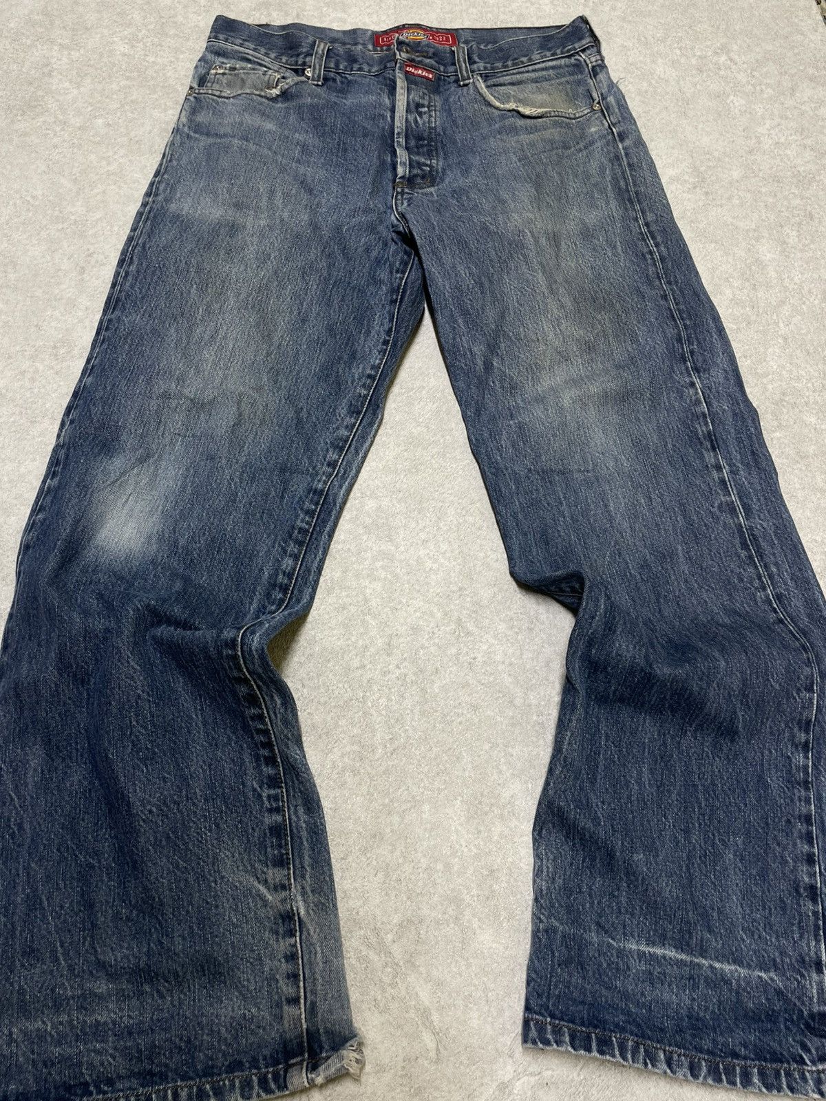 Dickies × If Six Was Nine × Le Grande Bleu (L.G.B.) Y2K Distress Dickies Cuffs Denim IFSIXWASNINE Style Size US 31 - 1 Thumbnail