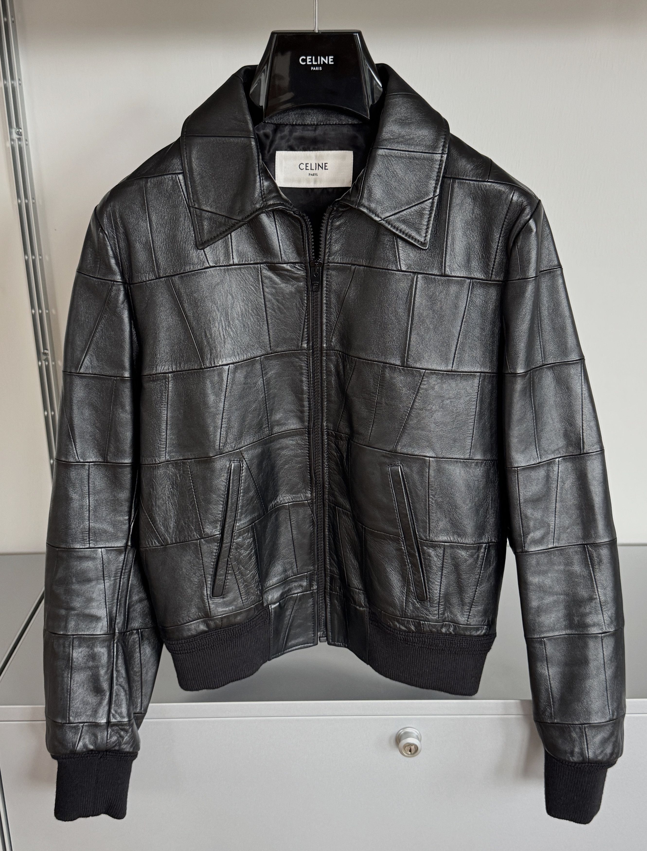 Celine BNWT GRAIL SS20 Celine SS20 Patchwork Bouson Leather Jacket Size US S / EU 44-46 / 1 - 3 Thumbnail