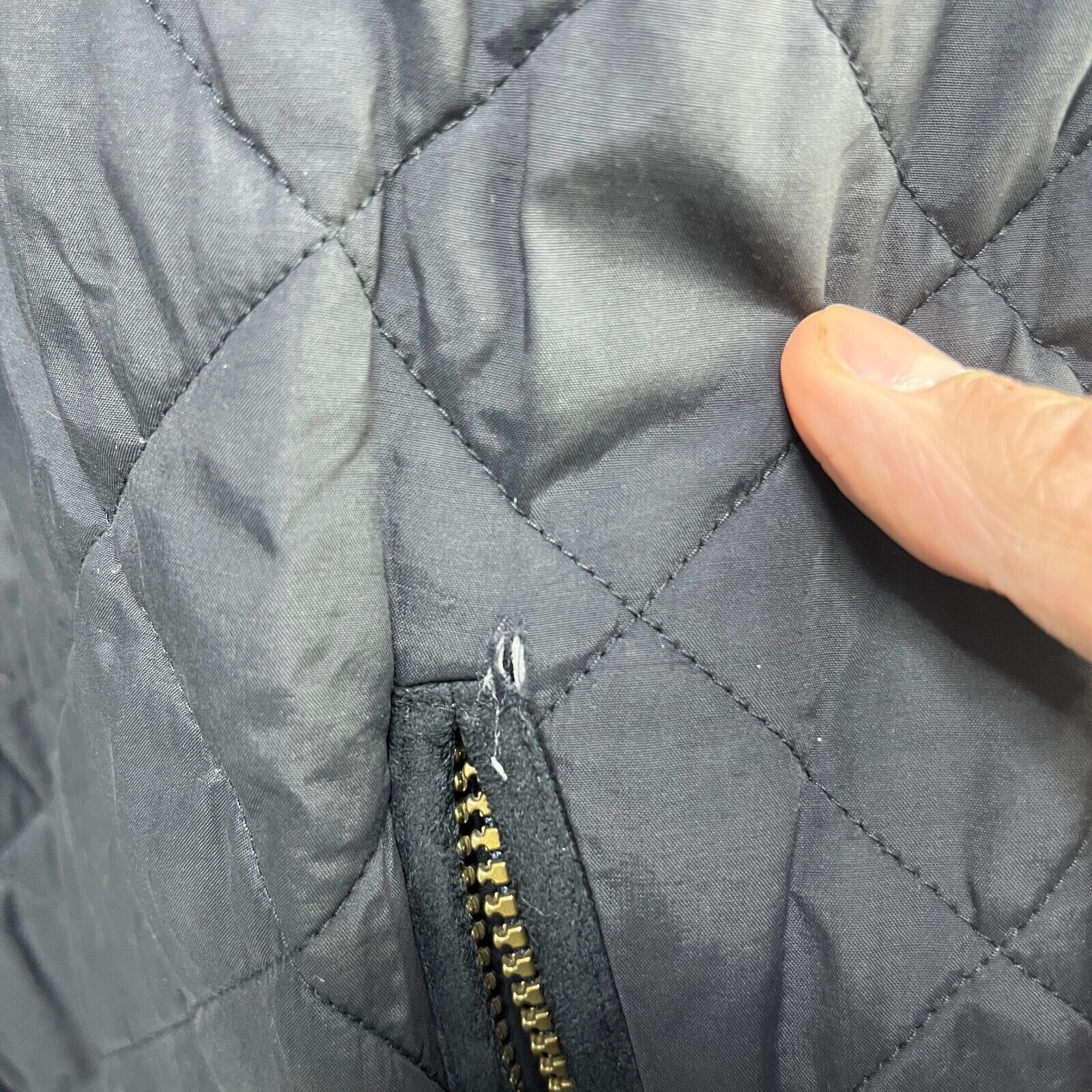 Barbour × Vintage Vintage Barbour D34 Milano Fine Cotton Quilt Jacket Mens 2XL Size US XXL / EU 58 / 5 - 9 Thumbnail
