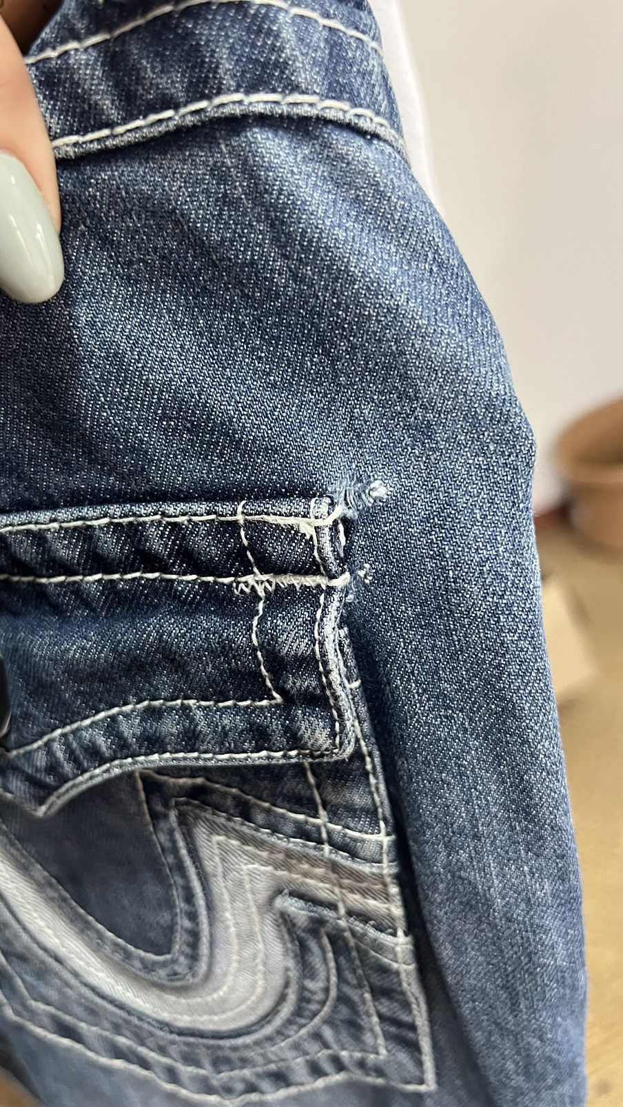 True Religion Vintage True Religion Denim Jeans Baggy 90s Y2K Japan Size US 34 / EU 50 - 11 Thumbnail