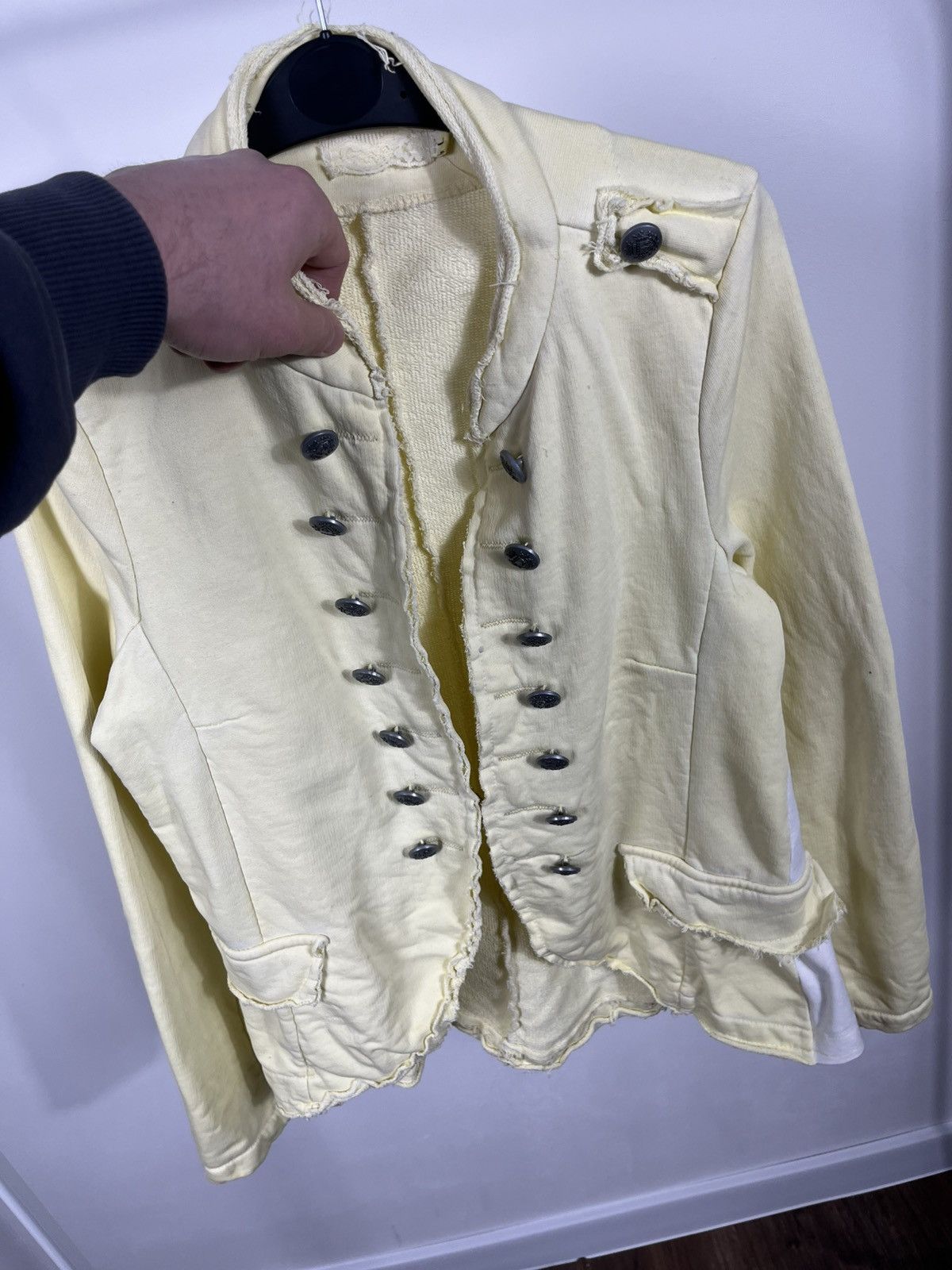Other Women Napoleon Military Jacket Yellow Size S Button Front Size S / US 4 / IT 40 - 4 Thumbnail