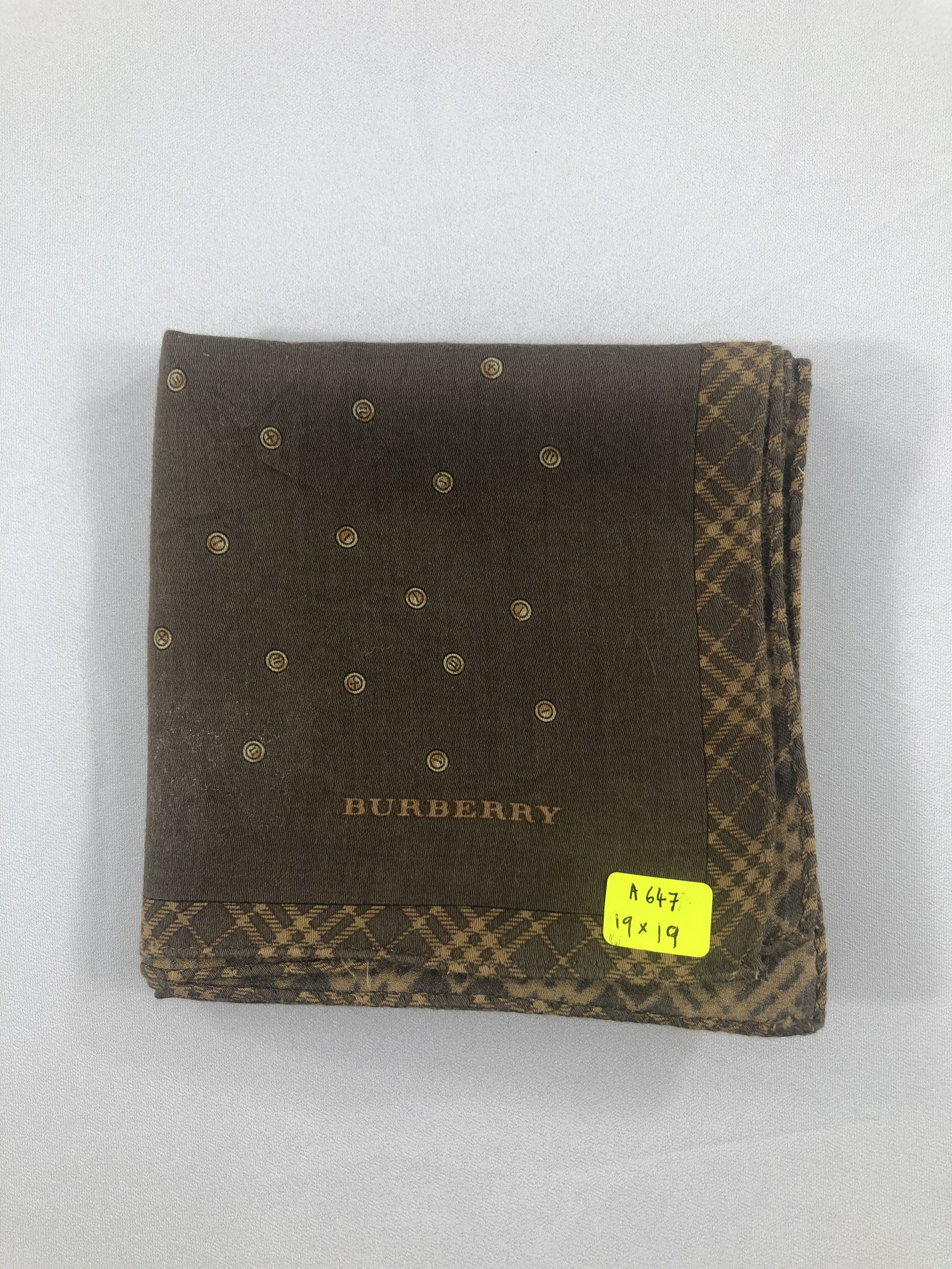 Burberry Burberry Handkerchief / Bandana / Neckerchief Size ONE SIZE - 6 Thumbnail