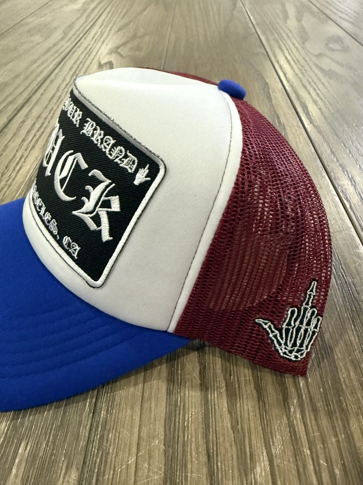 Other 🖕🏻 Fuck Your Brand FYB Trucker Hat Snapback Blue Red 🖕🏻 Size ONE SIZE - 3 Thumbnail