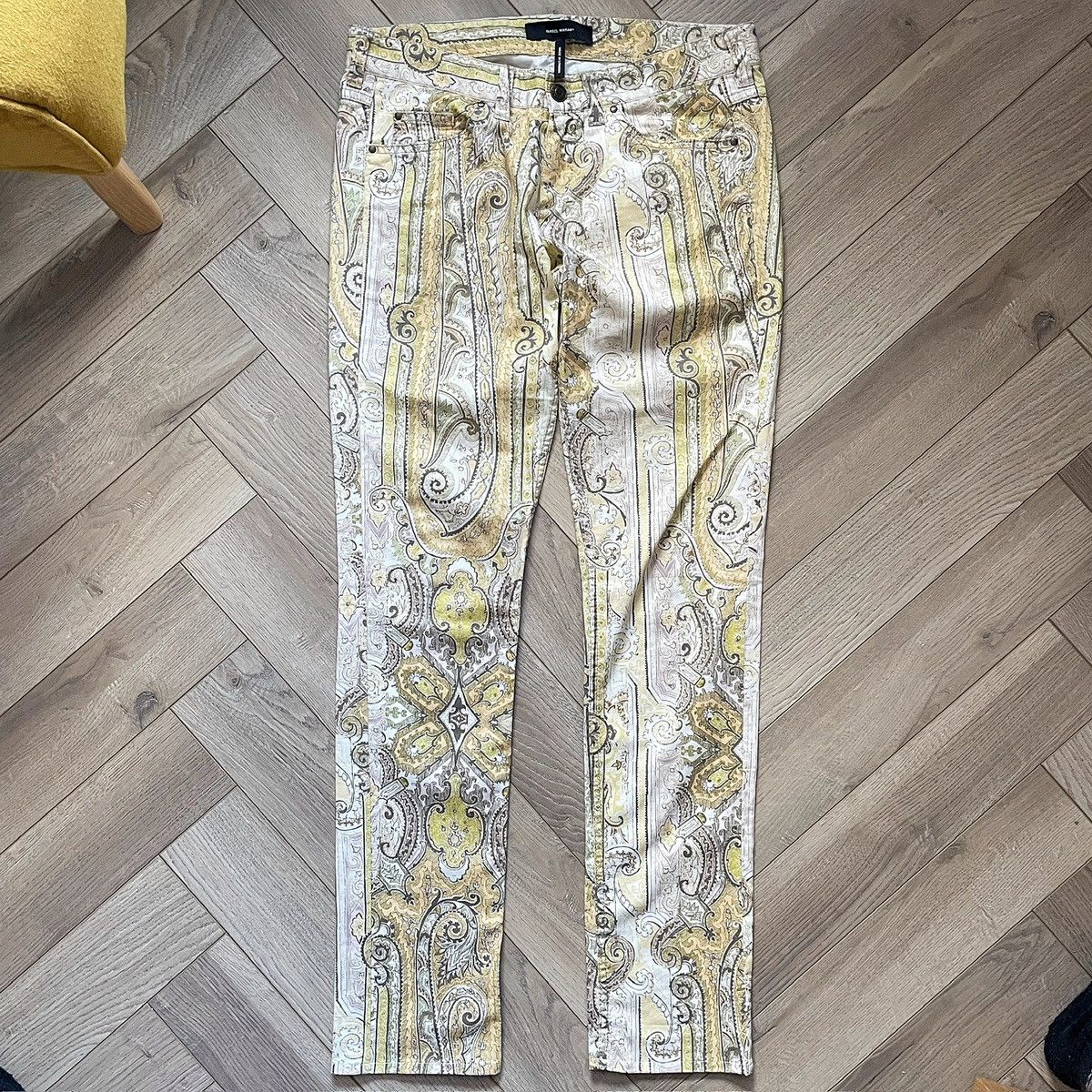 Isabel Marant Isabel Marant Jalyne Paisley Skinny Jeans Size 27" / US 4 / IT 40 - 1 Thumbnail