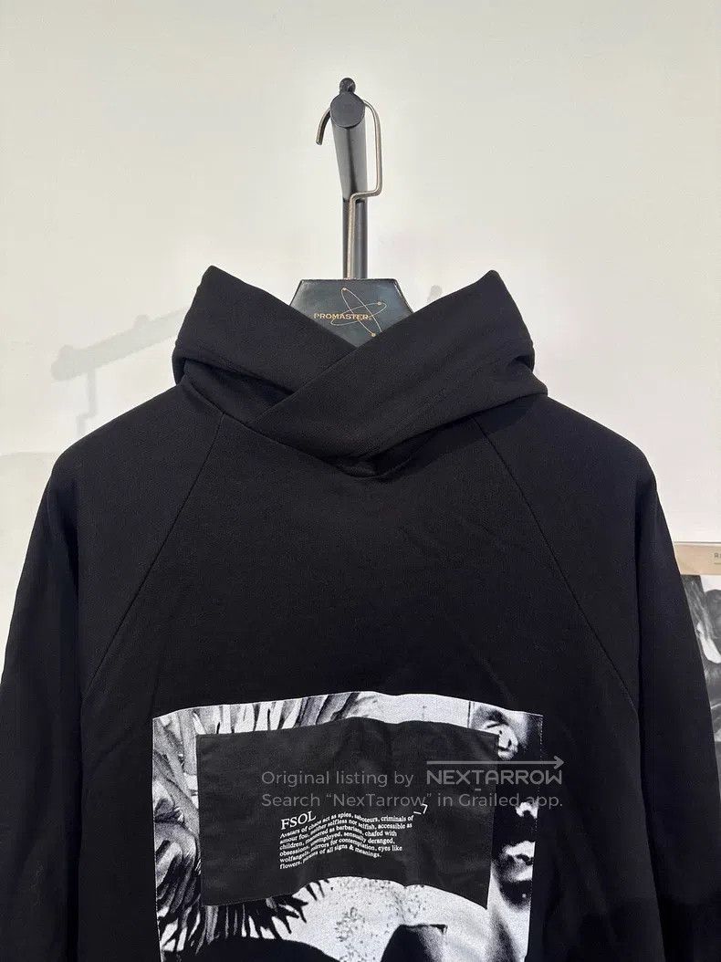 Julius Julius Patchwork Printed Hooded Sweatshirt Size US M / EU 48-50 / 2 - 3 Thumbnail
