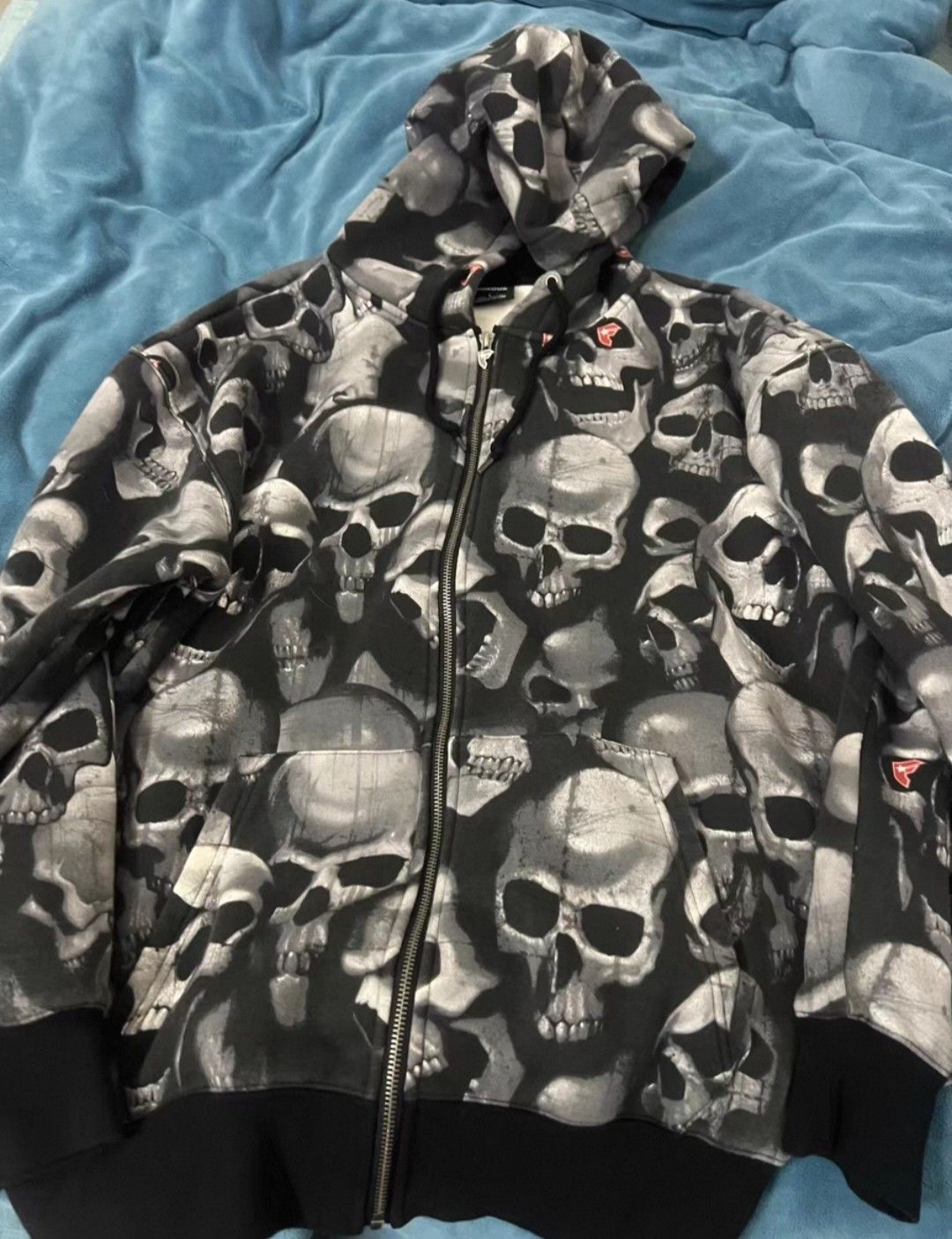 Famous Stars And Straps famous stars and straps skull full print zipup hoodie Size US L / EU 52-54 / 3 - 2 Thumbnail
