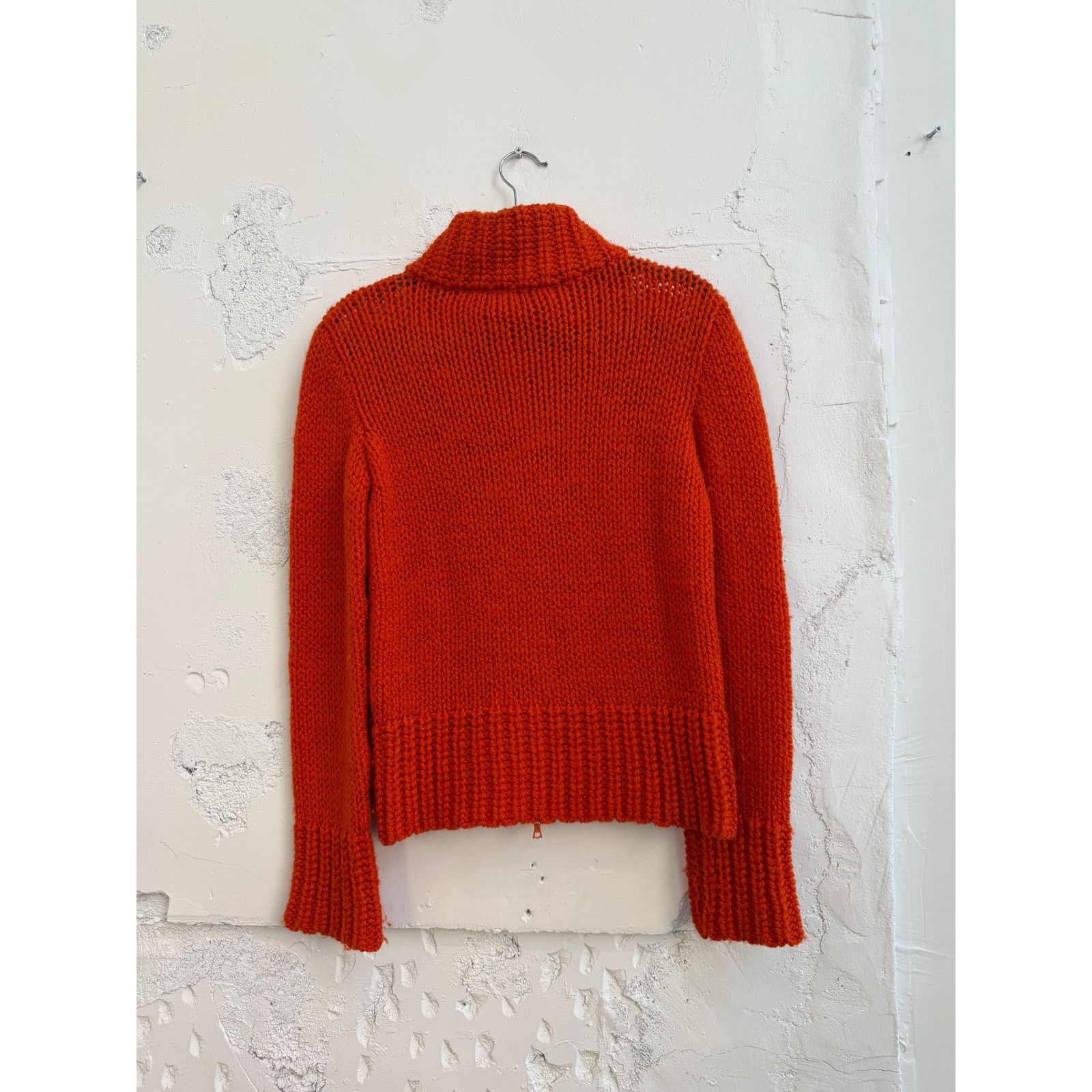Miu Miu Vintage Miu Miu Zip Knit Wool Sweater Size M / US 6-8 / IT 42-44 - 2 Thumbnail